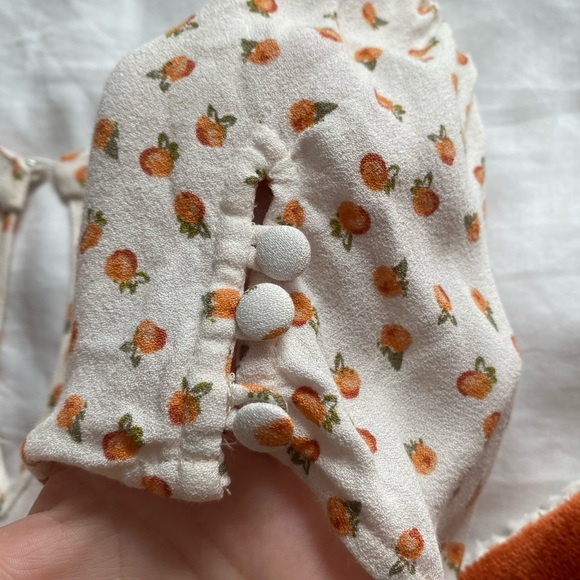 FREE PEOPLE Peach Jump Suit, size 2 - Picture 8 of 8